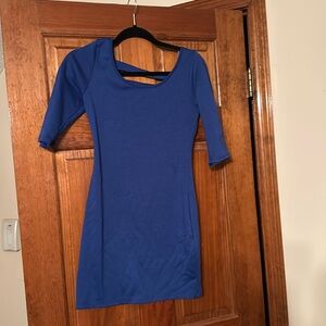 Charlotte Russe Blue Stretch Dress